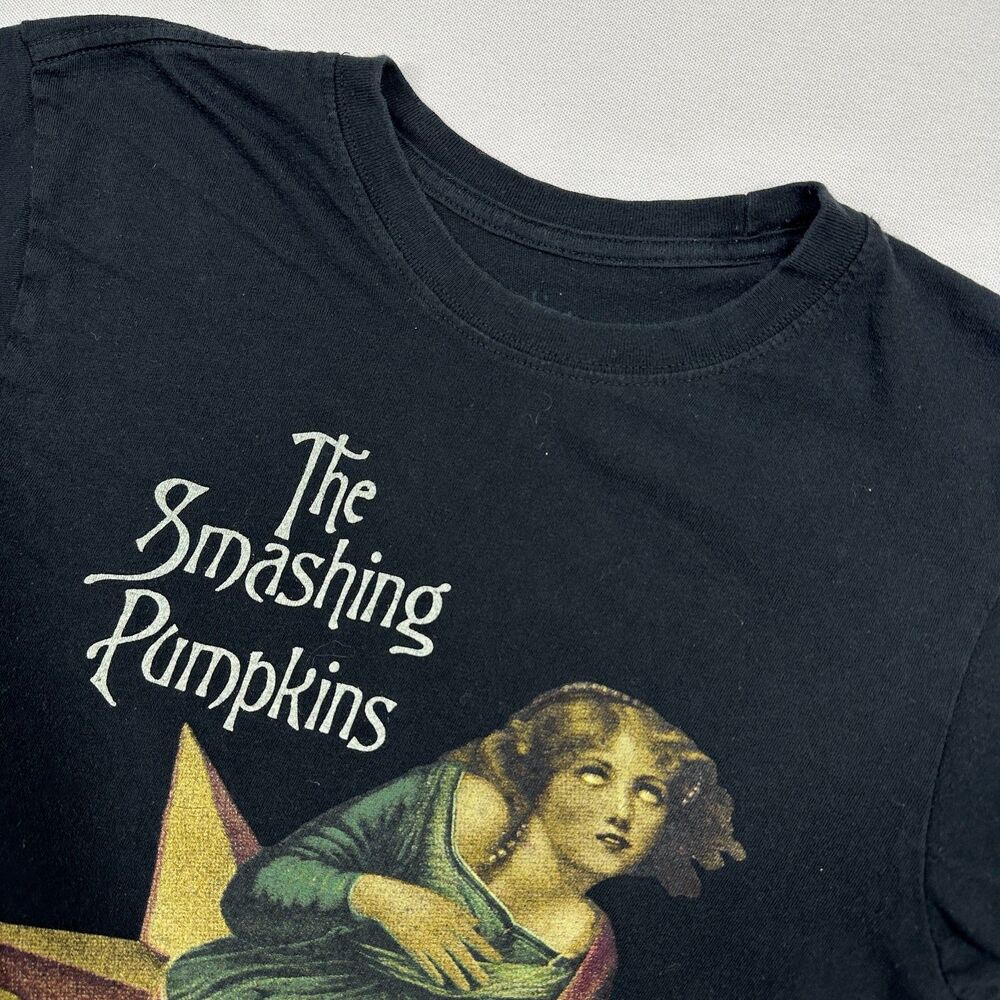 Smashing Pumpkins Rock Band T-Shirt Black Women's - Size S